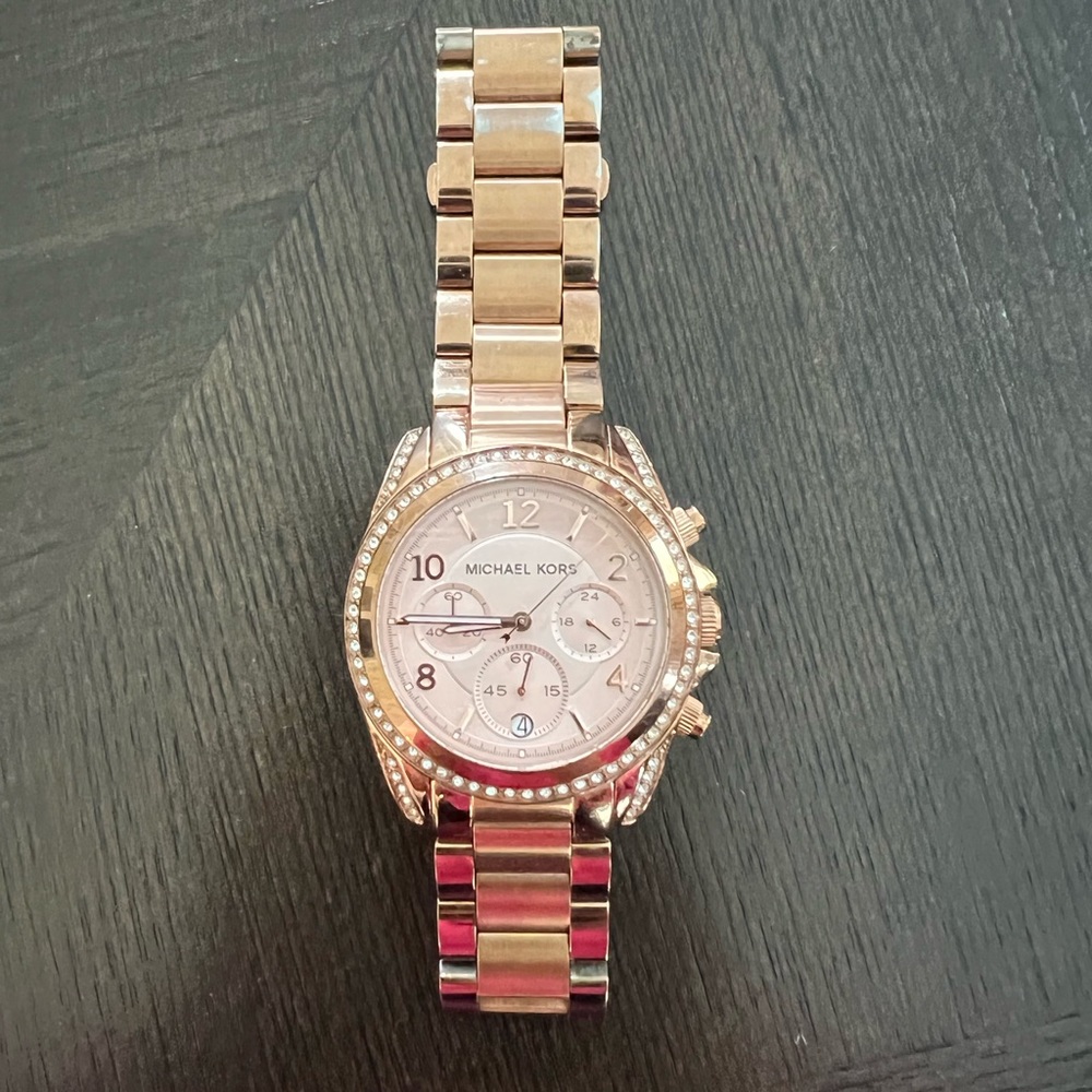 Rose Gold Michael Kors Watch